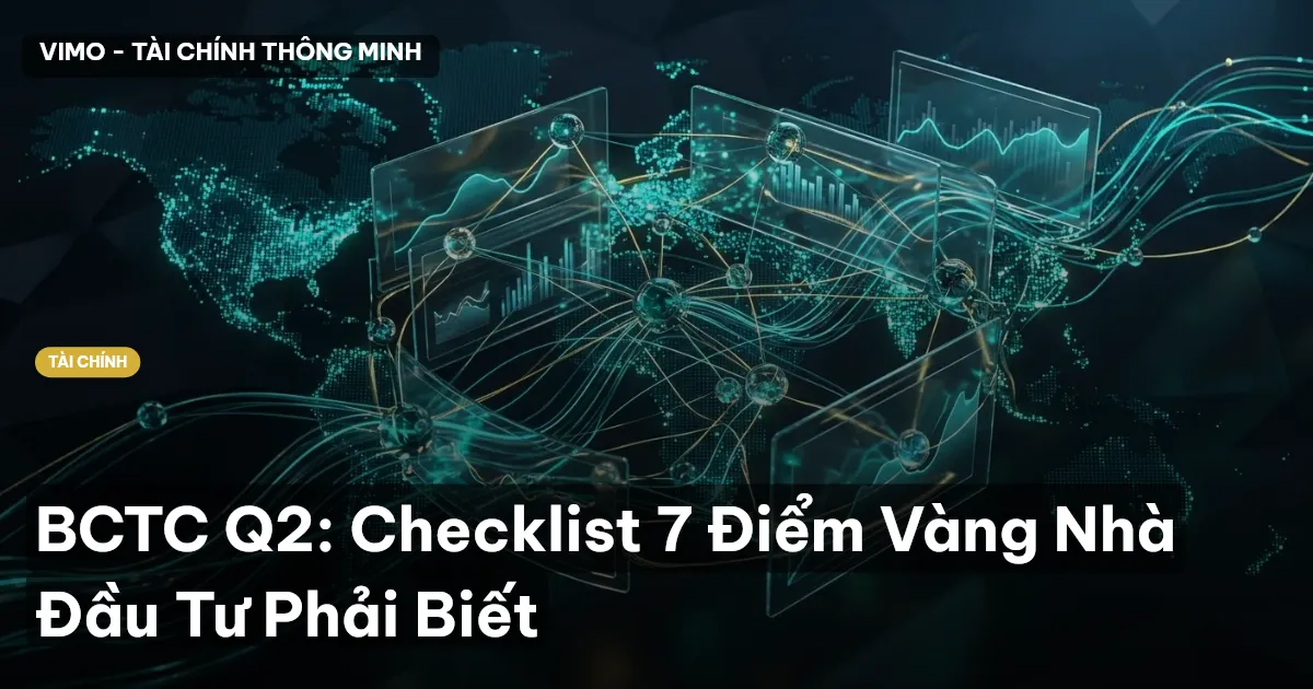 BCTC Q2: Checklist 7 Điểm Vàng Nhà Đầu Tư Phải Biết