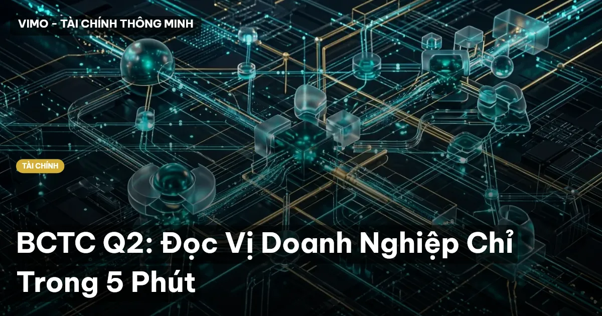 BCTC Q2: Đọc Vị Doanh Nghiệp Chỉ Trong 5 Phút