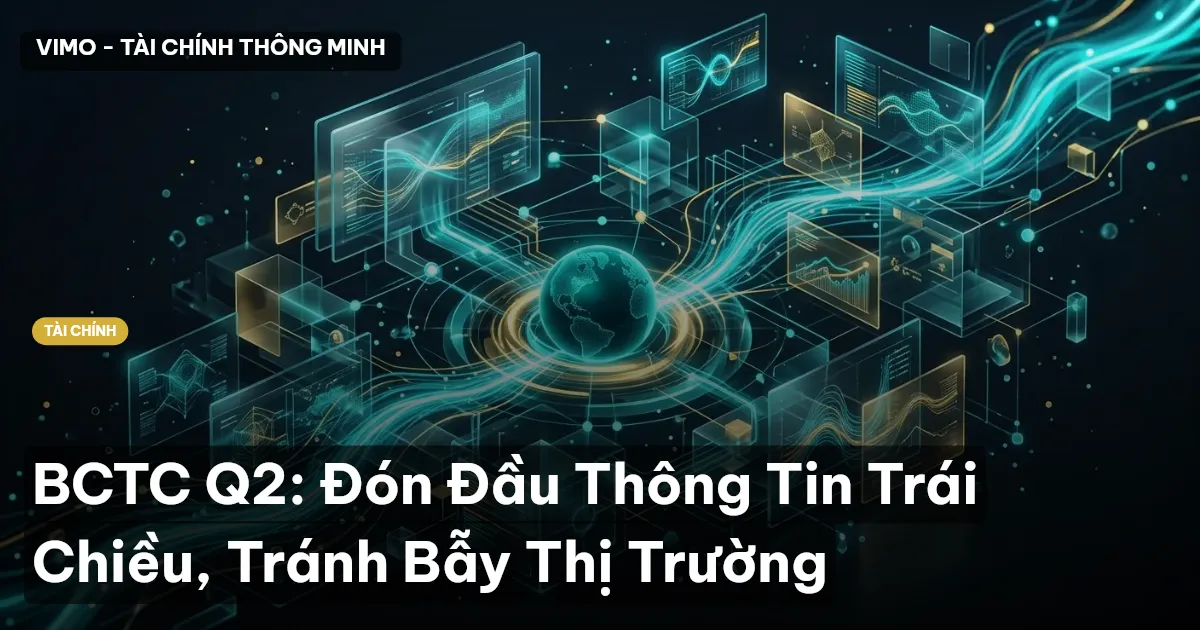 BCTC Q2: Đón Đầu Thông Tin Trái Chiều, Tránh Bẫy Thị Trường
