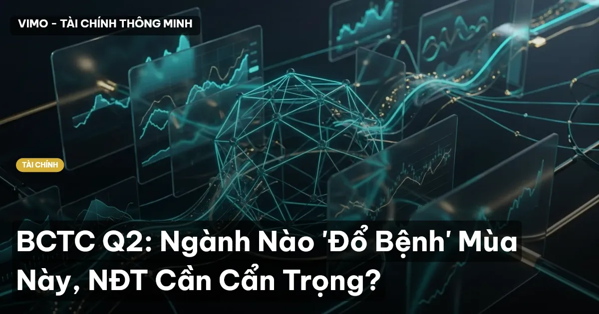 BCTC Q2: Ngành Nào 'Đổ Bệnh' Mùa Này, NĐT Cần Cẩn Trọng?
