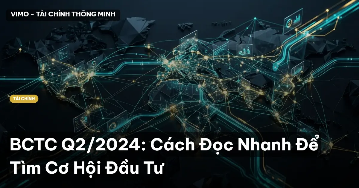 BCTC Q2/2024: Cách Đọc Nhanh Để Tìm Cơ Hội Đầu Tư