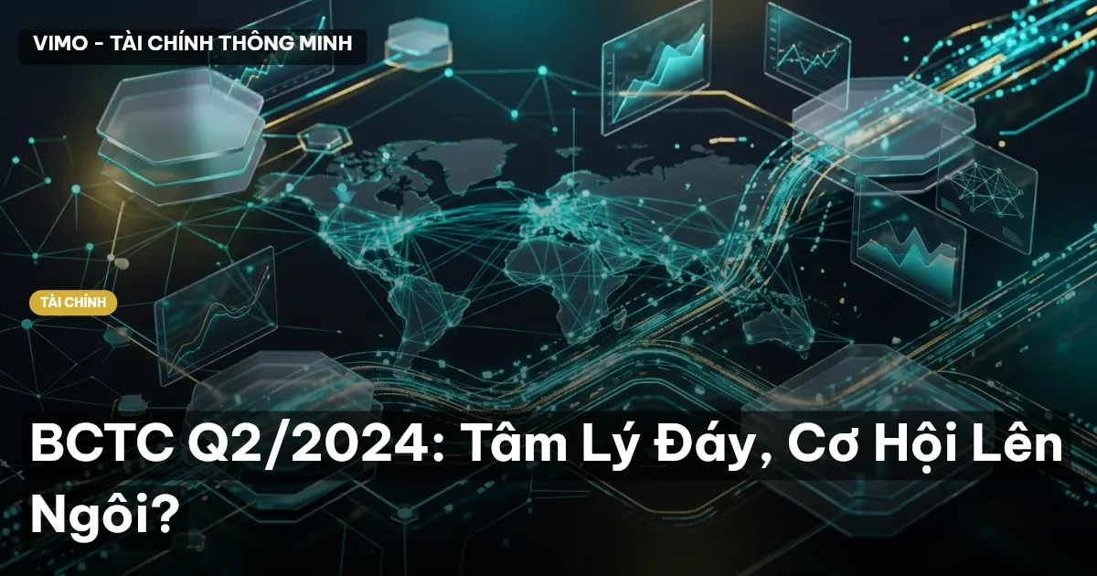 BCTC Q2/2024: Tâm Lý Đáy, Cơ Hội Lên Ngôi?