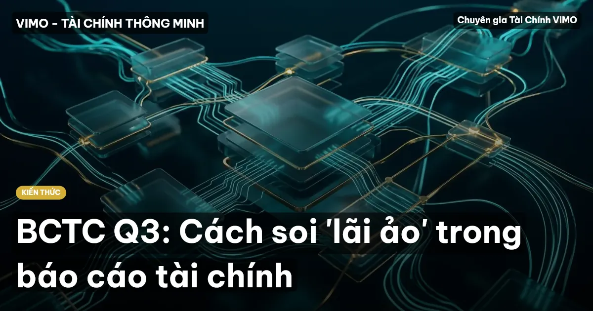 BCTC Q3: Cách soi 'lãi ảo' trong báo cáo tài chính
