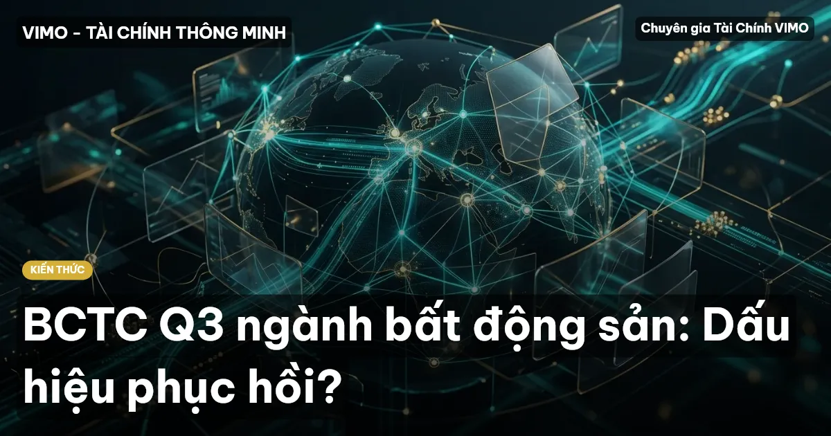 BCTC Q3 ngành bất động sản: Dấu hiệu phục hồi?