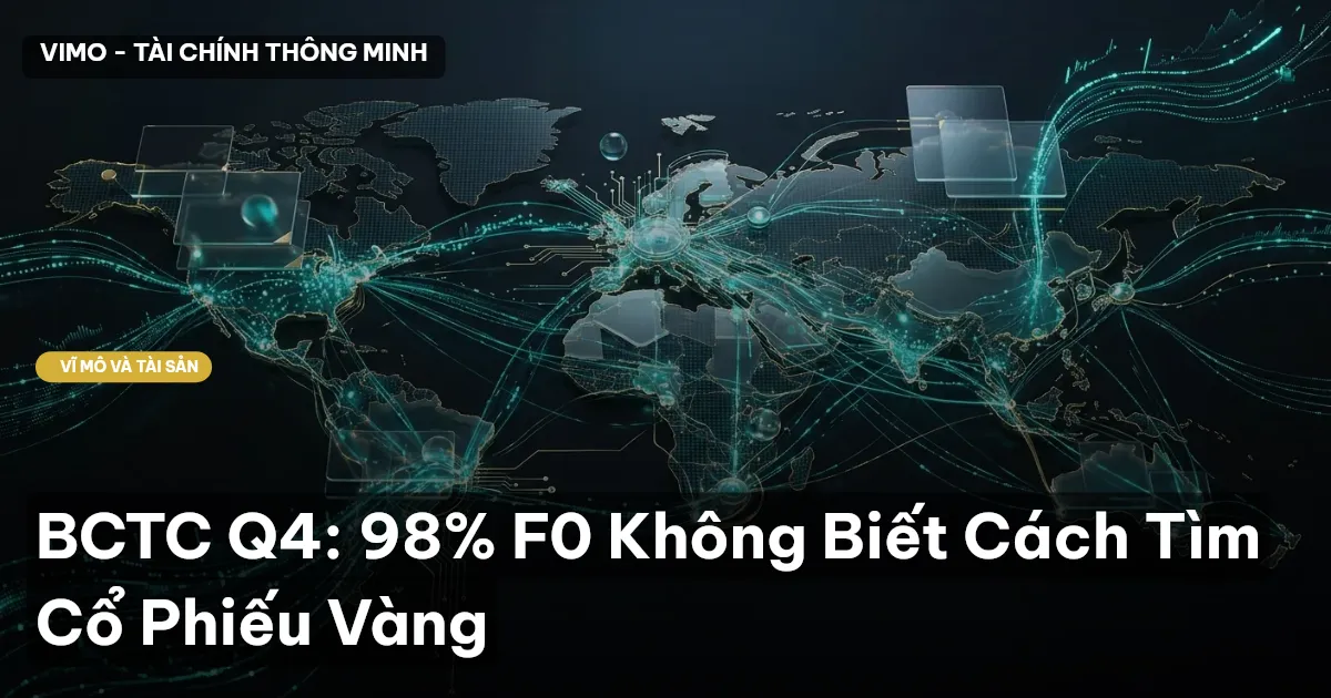 BCTC Q4: 98% F0 Không Biết Cách Tìm Cổ Phiếu Vàng