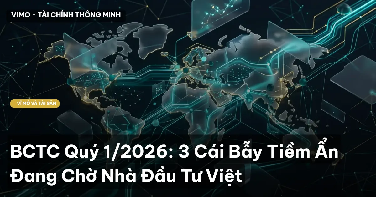 BCTC Quý 1/2026: 3 Cái Bẫy Tiềm Ẩn Đang Chờ Nhà Đầu Tư Việt