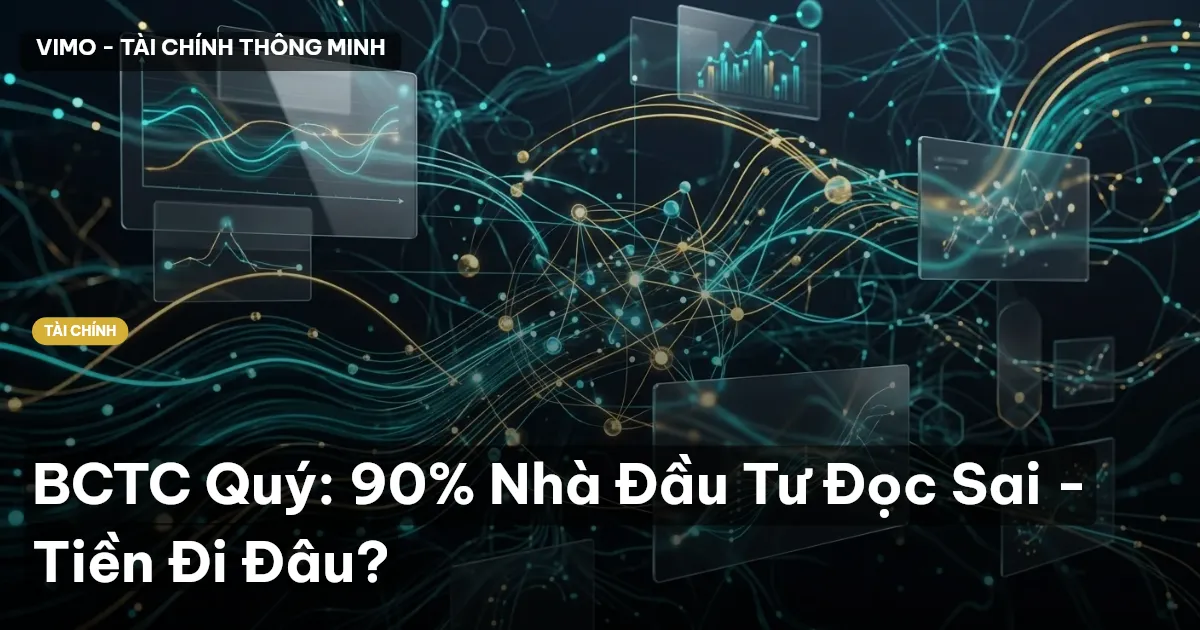 BCTC Quý: 90% Nhà Đầu Tư Đọc Sai - Tiền Đi Đâu?