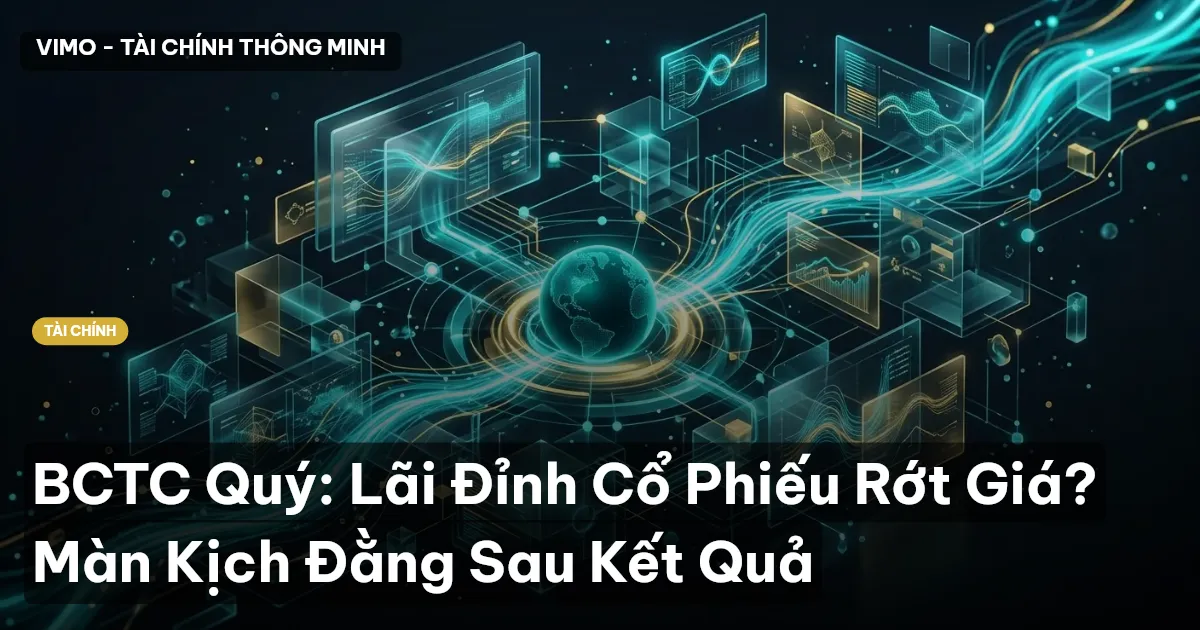BCTC Quý: Lãi Đỉnh Cổ Phiếu Rớt Giá? Màn Kịch Đằng Sau Kết Quả