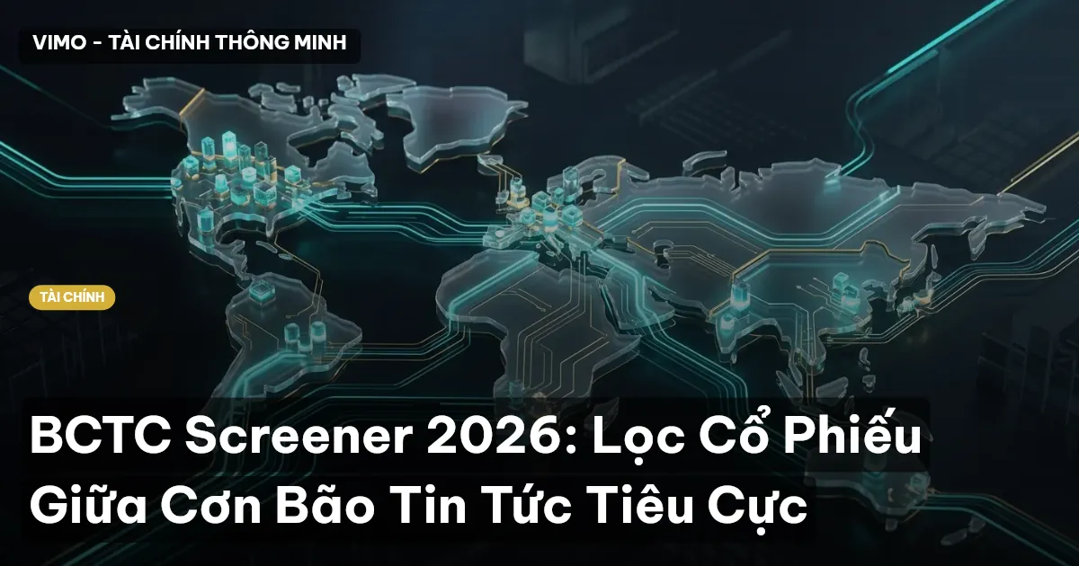 BCTC Screener 2026: Lọc Cổ Phiếu Giữa Cơn Bão Tin Tức Tiêu Cực