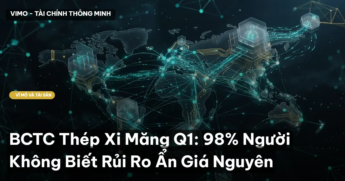 BCTC Thép Xi Măng Q1: 98% Người Không Biết Rủi Ro Ẩn Giá Nguyên