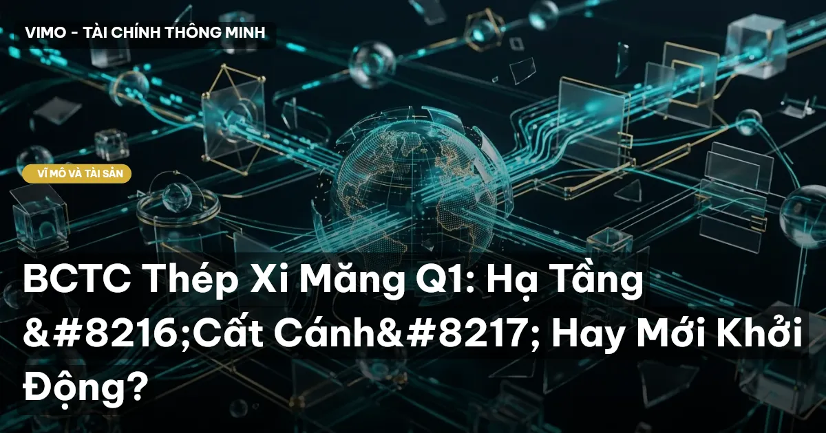 BCTC Thép Xi Măng Q1: Hạ Tầng ‘Cất Cánh’ Hay Mới Khởi Động?