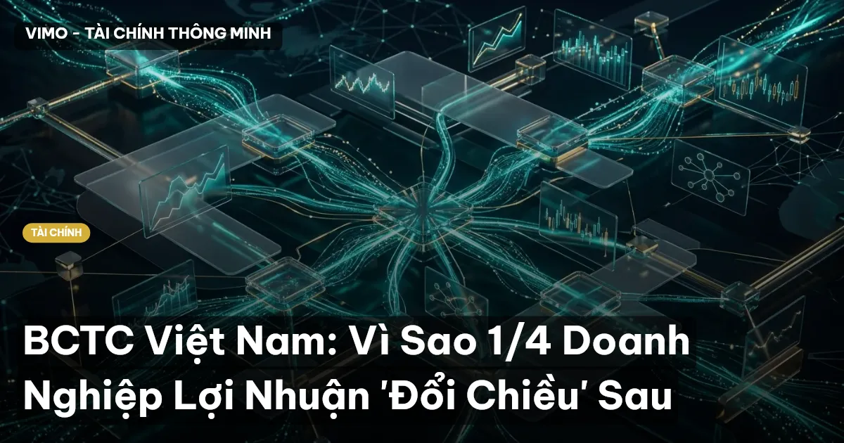 BCTC Việt Nam: Vì Sao 1/4 Doanh Nghiệp Lợi Nhuận 'Đổi Chiều' Sau