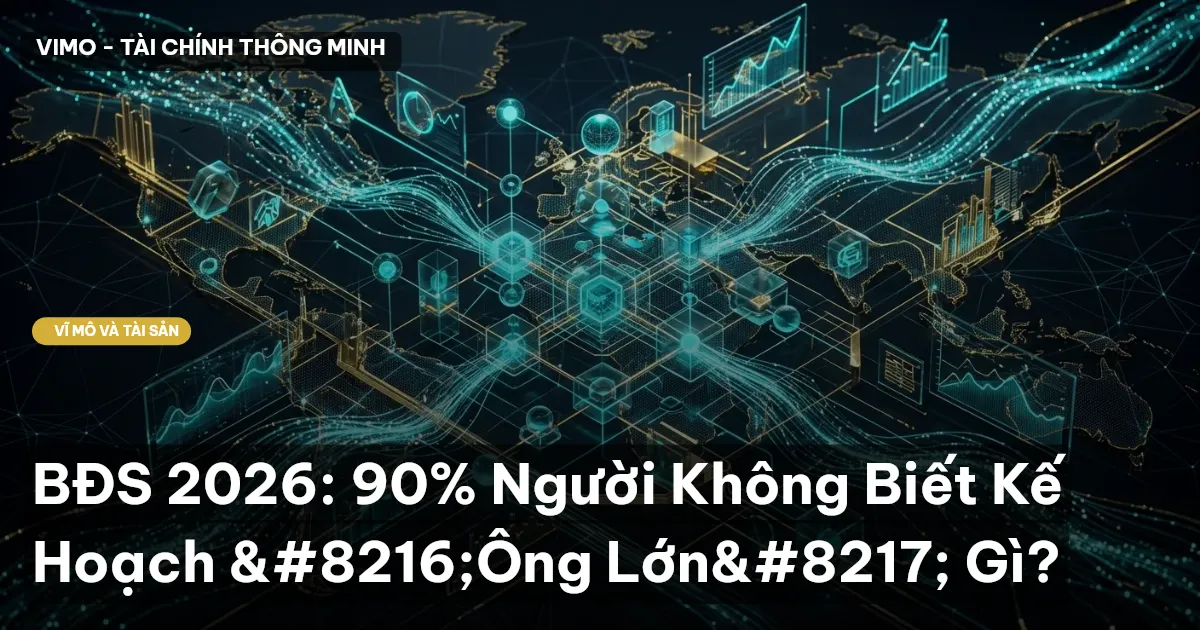 BĐS 2026: 90% Người Không Biết Kế Hoạch ‘Ông Lớn’ Gì?