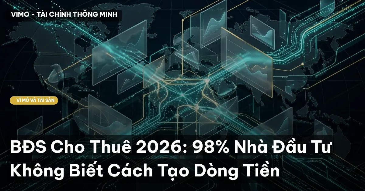 BĐS Cho Thuê 2026: 98% Nhà Đầu Tư Không Biết Cách Tạo Dòng Tiền