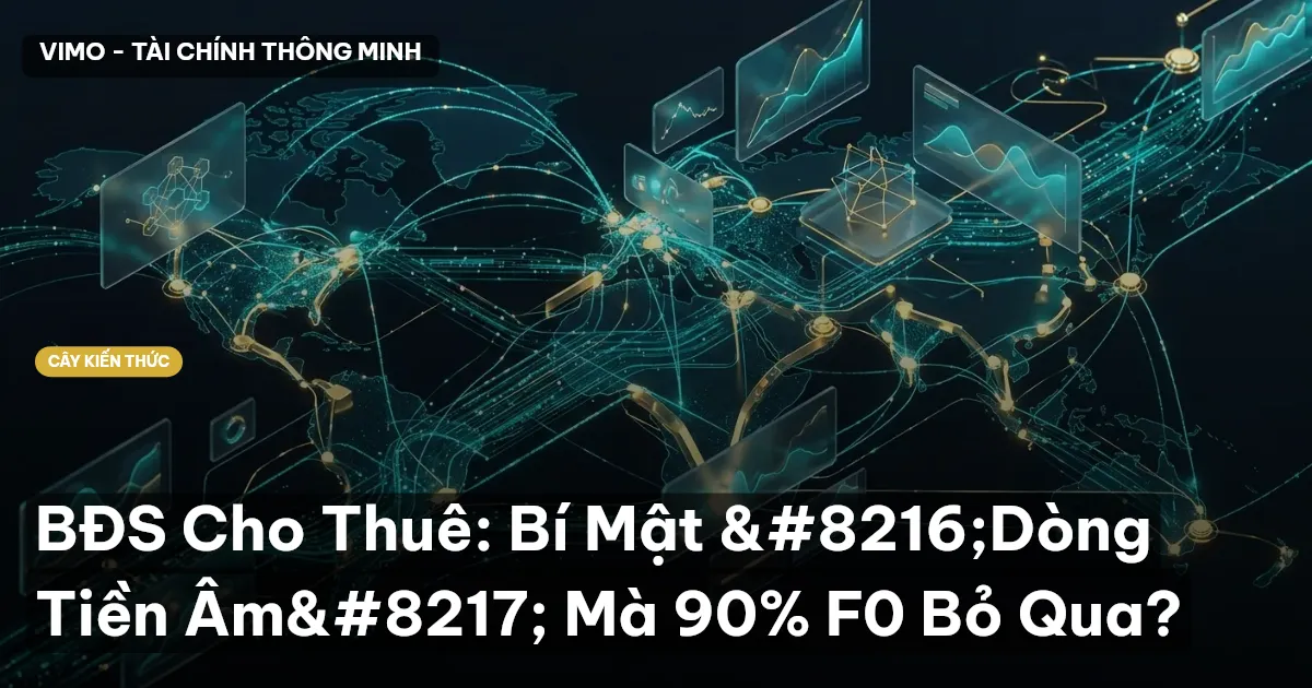 BĐS Cho Thuê: Bí Mật ‘Dòng Tiền Âm’ Mà 90% F0 Bỏ Qua?
