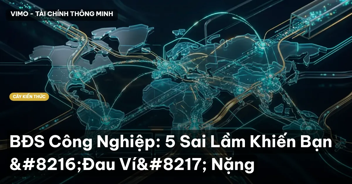 BĐS Công Nghiệp: 5 Sai Lầm Khiến Bạn ‘Đau Ví’ Nặng