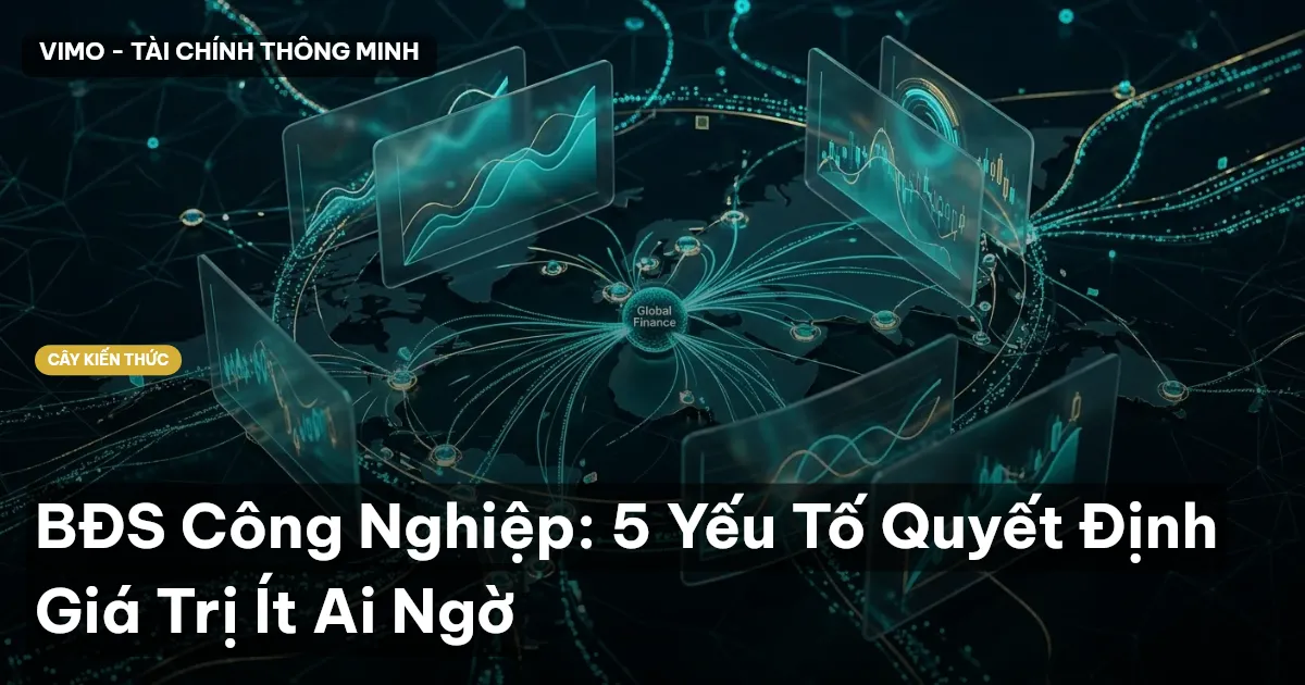 BĐS Công Nghiệp: 5 Yếu Tố Quyết Định Giá Trị Ít Ai Ngờ