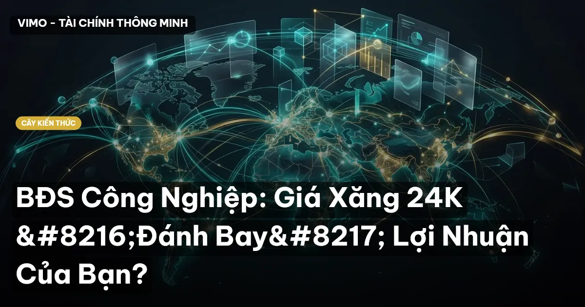 BĐS Công Nghiệp: Giá Xăng 24K ‘Đánh Bay’ Lợi Nhuận Của Bạn?