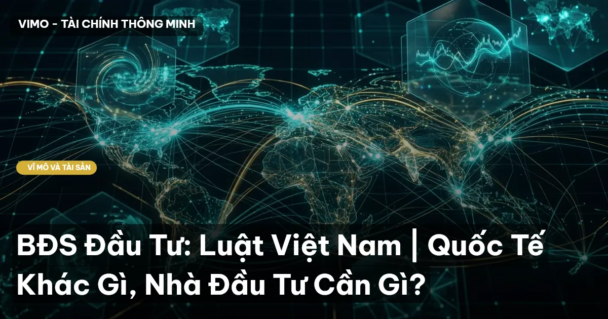 BĐS Đầu Tư: Luật Việt Nam | Quốc Tế Khác Gì, Nhà Đầu Tư Cần Gì?