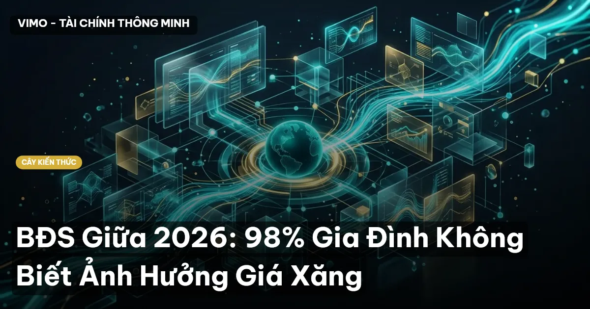 BĐS Giữa 2026: 98% Gia Đình Không Biết Ảnh Hưởng Giá Xăng