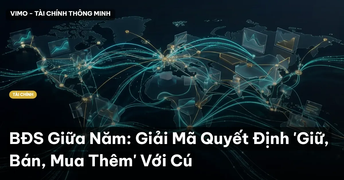 BĐS Giữa Năm: Giải Mã Quyết Định 'Giữ, Bán, Mua Thêm' Với Cú
