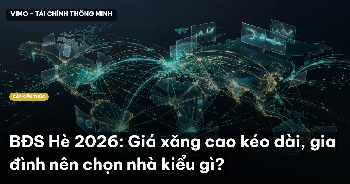 BĐS Hè 2026: Giá xăng cao kéo dài, gia đình nên chọn nhà kiểu gì?
