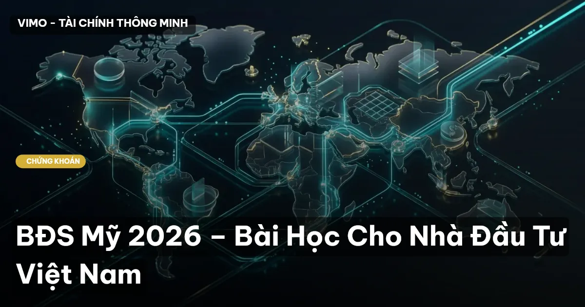 BĐS Mỹ 2026 – Bài Học Cho Nhà Đầu Tư Việt Nam