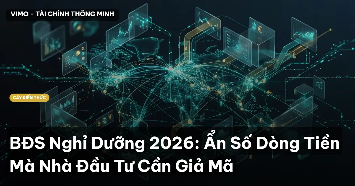 BĐS Nghỉ Dưỡng 2026: Ẩn Số Dòng Tiền Mà Nhà Đầu Tư Cần Giả Mã
