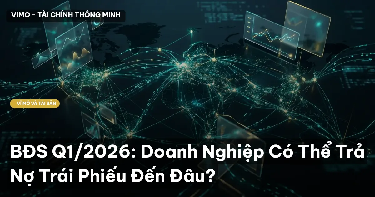 BĐS Q1/2026: Doanh Nghiệp Có Thể Trả Nợ Trái Phiếu Đến Đâu?