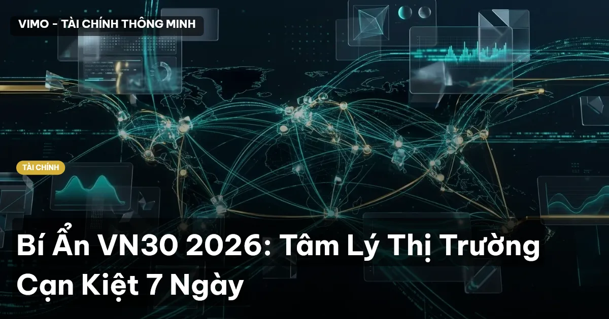 Bí Ẩn VN30 2026: Tâm Lý Thị Trường Cạn Kiệt 7 Ngày