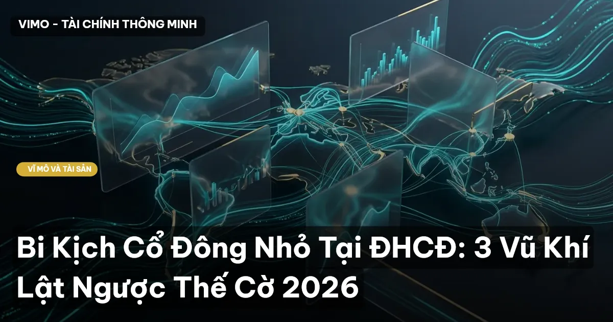 Bi Kịch Cổ Đông Nhỏ Tại ĐHCĐ: 3 Vũ Khí Lật Ngược Thế Cờ 2026