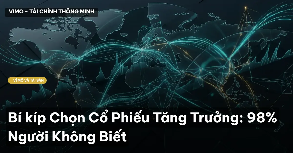 Bí kíp Chọn Cổ Phiếu Tăng Trưởng: 98% Người Không Biết