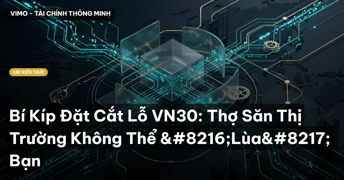 Bí Kíp Đặt Cắt Lỗ VN30: Thợ Săn Thị Trường Không Thể ‘Lùa’ Bạn