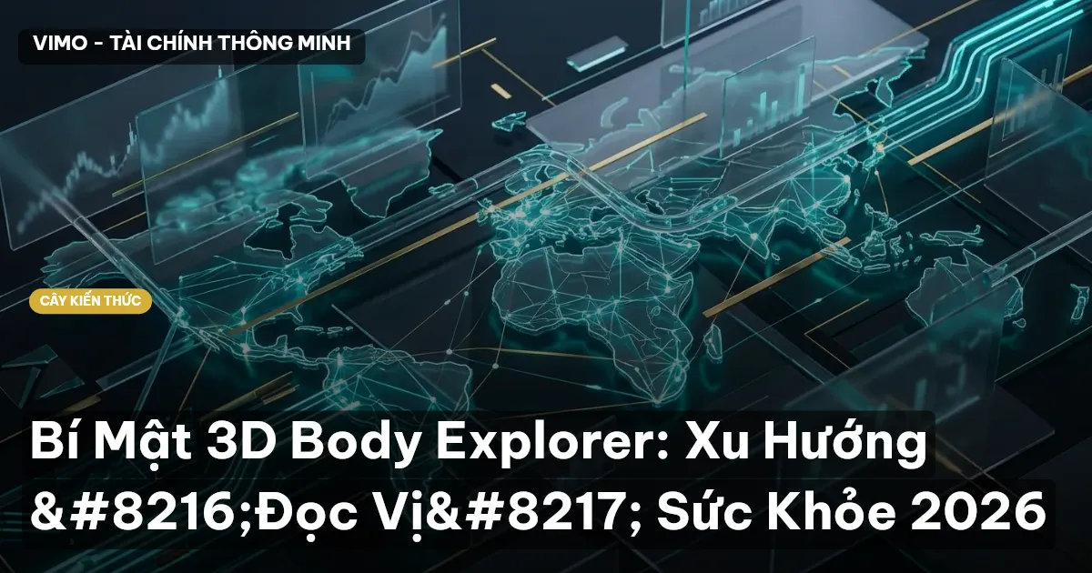 Bí Mật 3D Body Explorer: Xu Hướng ‘Đọc Vị’ Sức Khỏe 2026