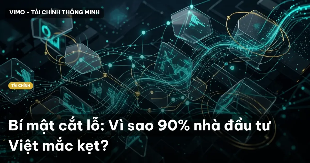 Bí mật cắt lỗ: Vì sao 90% nhà đầu tư Việt mắc kẹt?