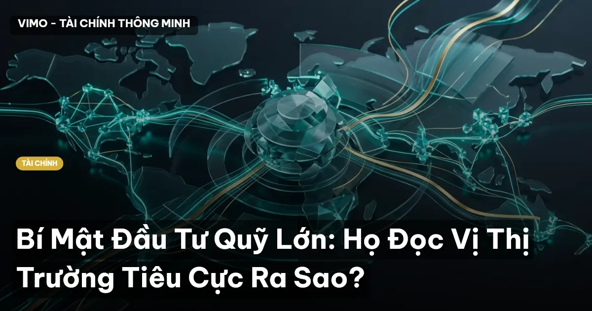 Bí Mật Đầu Tư Quỹ Lớn: Họ Đọc Vị Thị Trường Tiêu Cực Ra Sao?