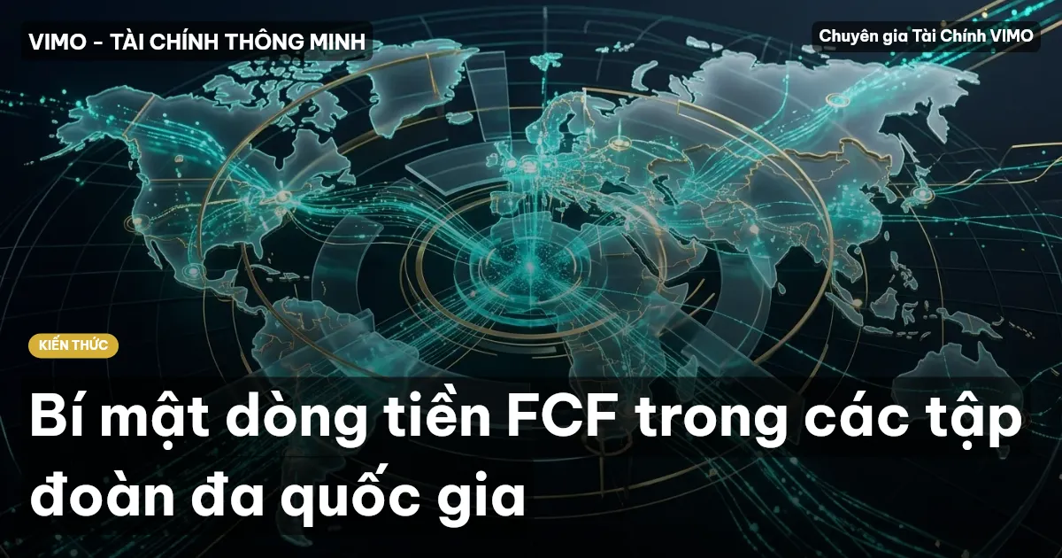 Bí mật dòng tiền FCF trong các tập đoàn đa quốc gia