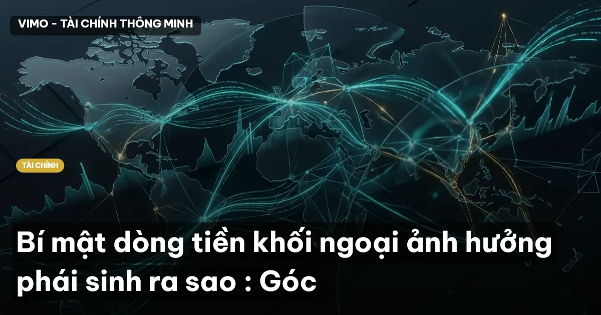Bí mật dòng tiền khối ngoại ảnh hưởng phái sinh ra sao : Góc