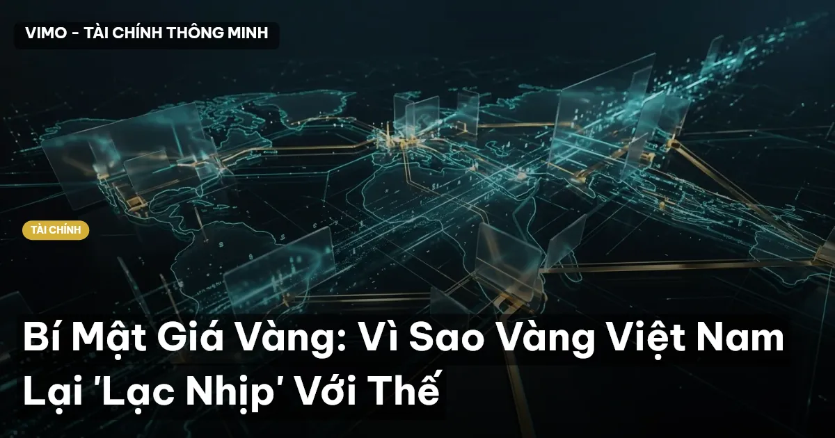 Bí Mật Giá Vàng: Vì Sao Vàng Việt Nam Lại 'Lạc Nhịp' Với Thế