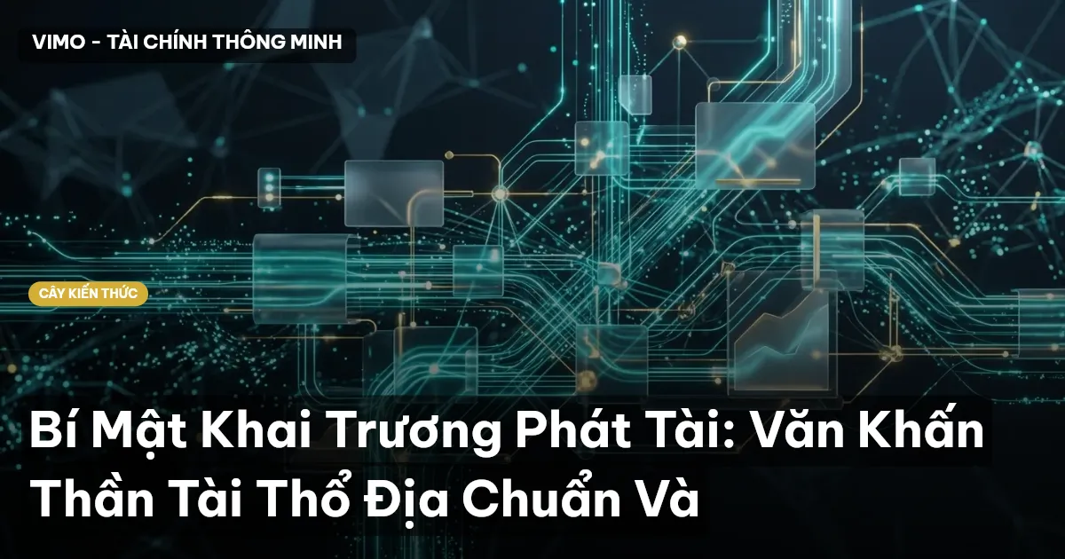 Bí Mật Khai Trương Phát Tài: Văn Khấn Thần Tài Thổ Địa Chuẩn Và