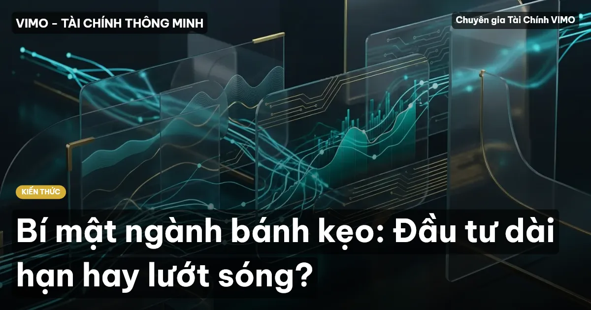 Bí mật ngành bánh kẹo: Đầu tư dài hạn hay lướt sóng?