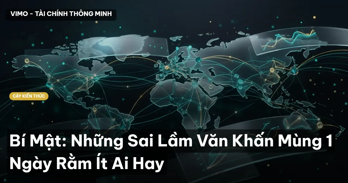 Bí Mật: Những Sai Lầm Văn Khấn Mùng 1 Ngày Rằm Ít Ai Hay