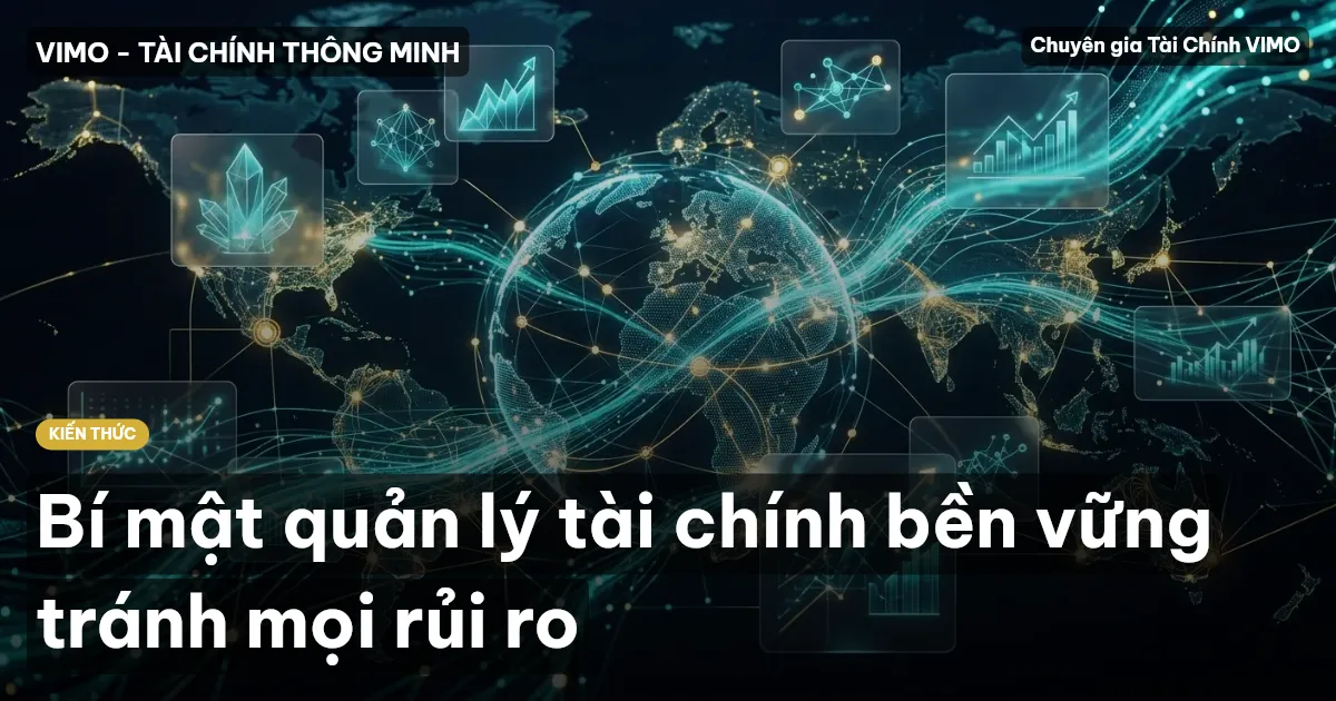 Bí mật quản lý tài chính bền vững tránh mọi rủi ro