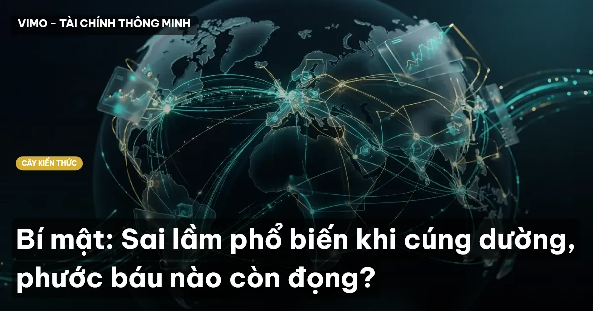 Bí mật: Sai lầm phổ biến khi cúng dường, phước báu nào còn đọng?