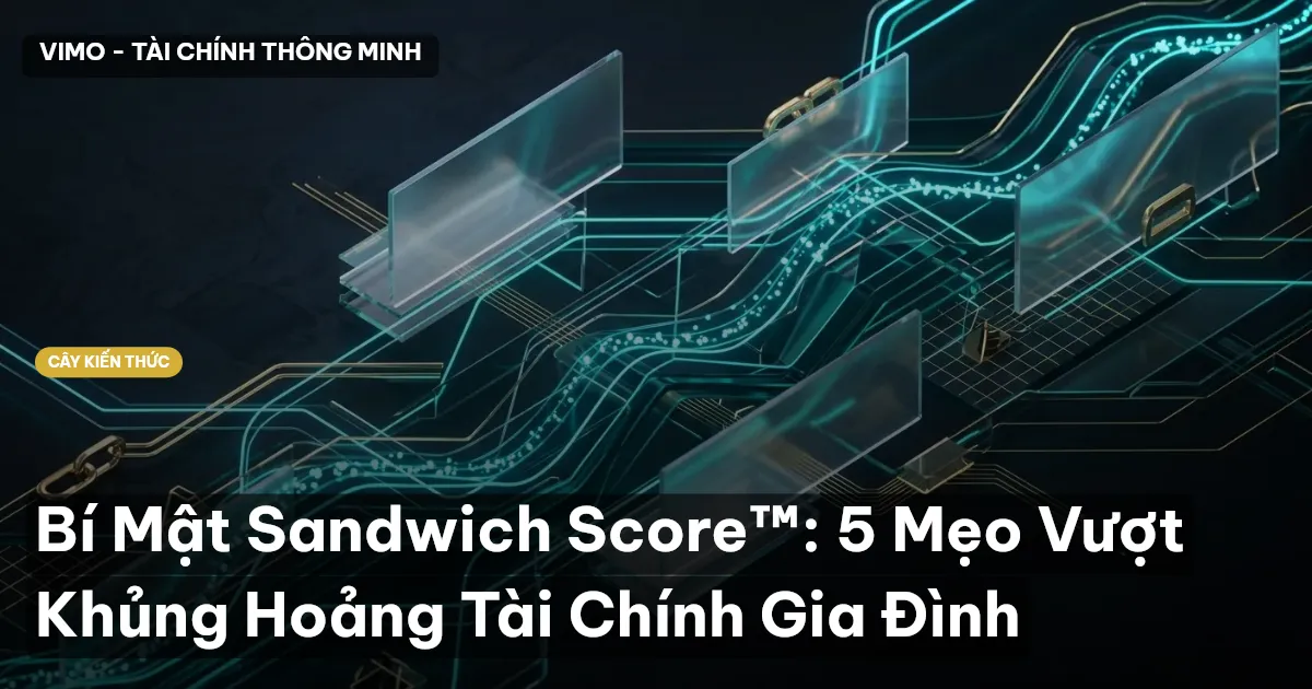 Bí Mật Sandwich Score™: 5 Mẹo Vượt Khủng Hoảng Tài Chính Gia Đình