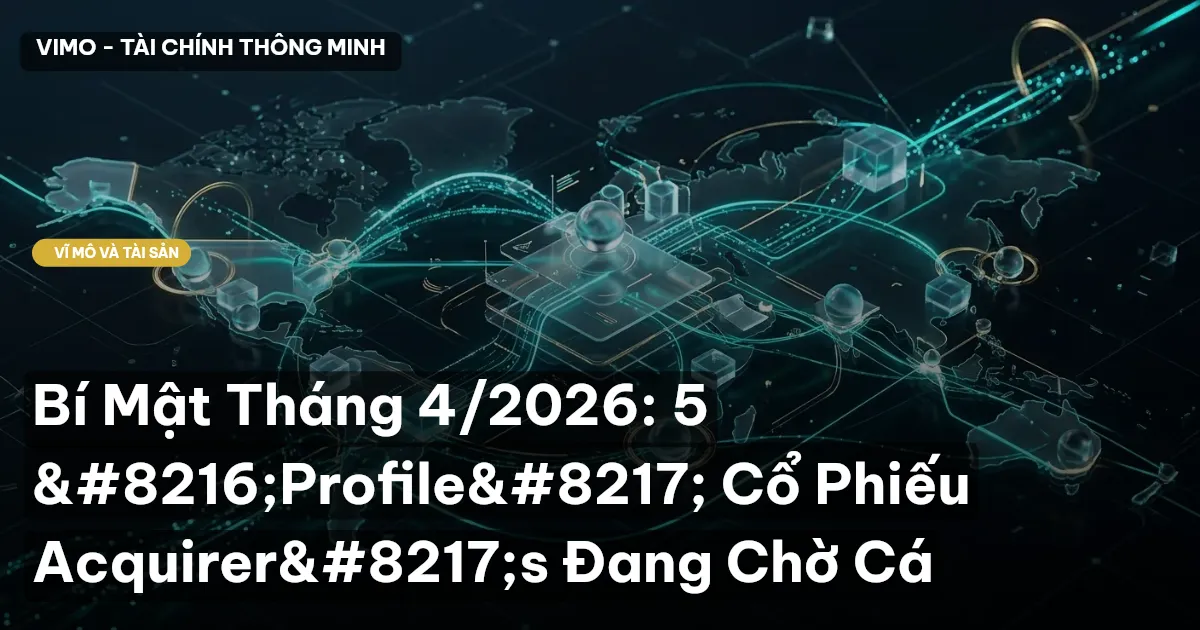 Bí Mật Tháng 4/2026: 5 'Profile' Cổ Phiếu Acquirer's Đang Chờ Cá