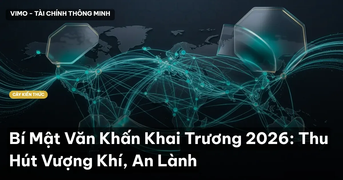 Bí Mật Văn Khấn Khai Trương 2026: Thu Hút Vượng Khí, An Lành