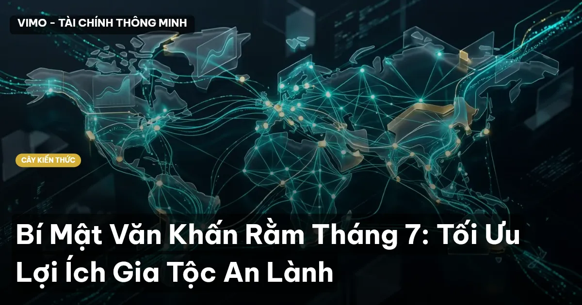 Bí Mật Văn Khấn Rằm Tháng 7: Tối Ưu Lợi Ích Gia Tộc An Lành