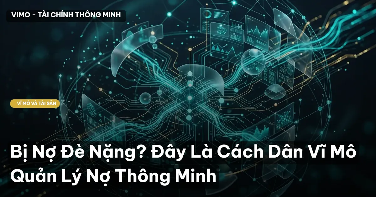 Bị Nợ Đè Nặng? Đây Là Cách Dân Vĩ Mô Quản Lý Nợ Thông Minh