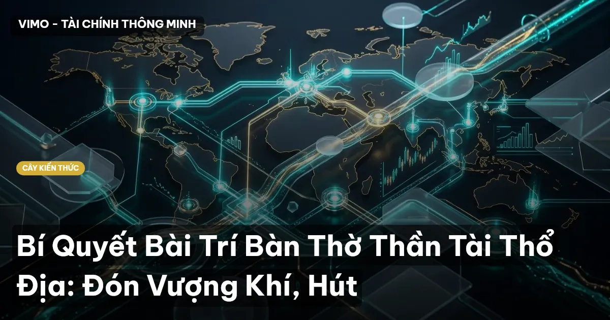 Bí Quyết Bài Trí Bàn Thờ Thần Tài Thổ Địa: Đón Vượng Khí, Hút